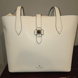 Kate Spade White Leather Shoulder Bag